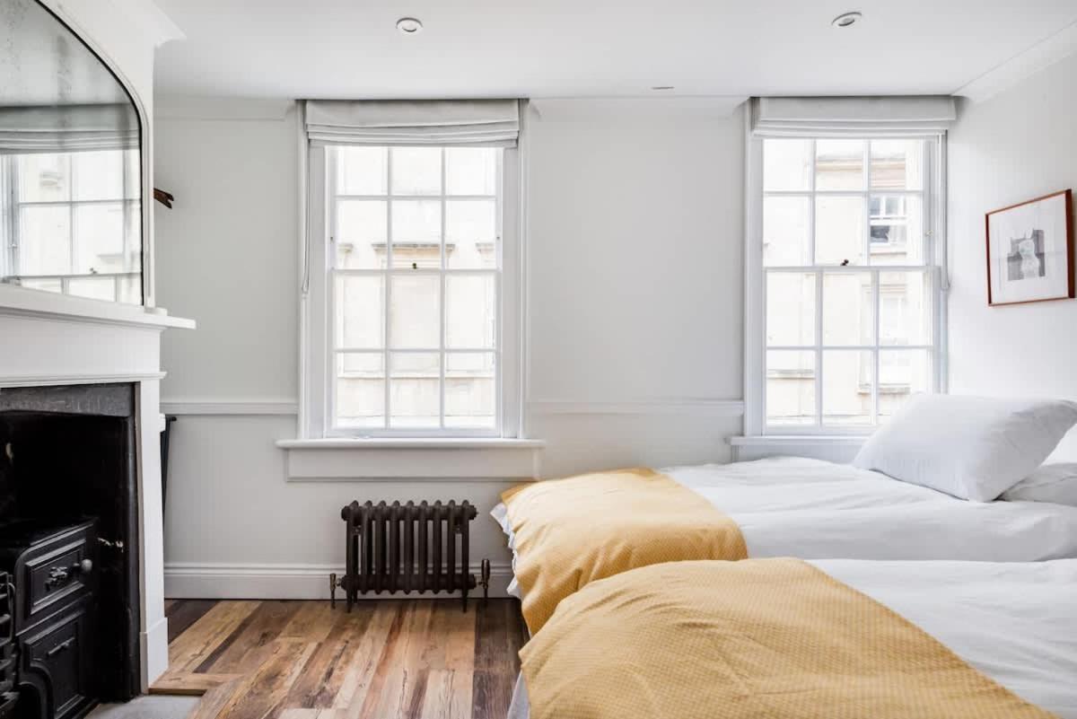 Central Georgian Townhouse With Free Parking Bath Exterior foto