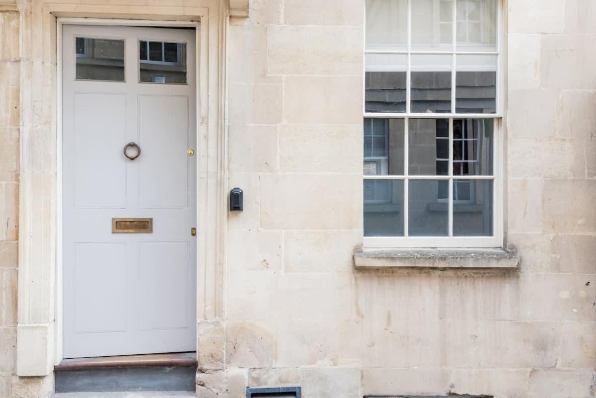 Central Georgian Townhouse With Free Parking Bath Exterior foto