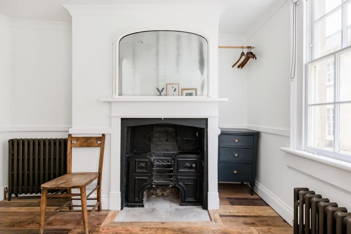 Central Georgian Townhouse With Free Parking Bath Exterior foto